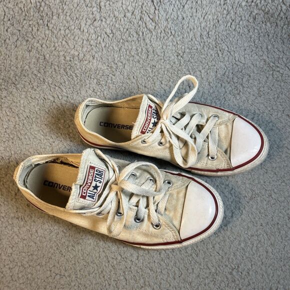 Converse Chuck Taylor All Star White Low Top Canvas 3J236 Youth 3 W 5 - Picture 3 of 16